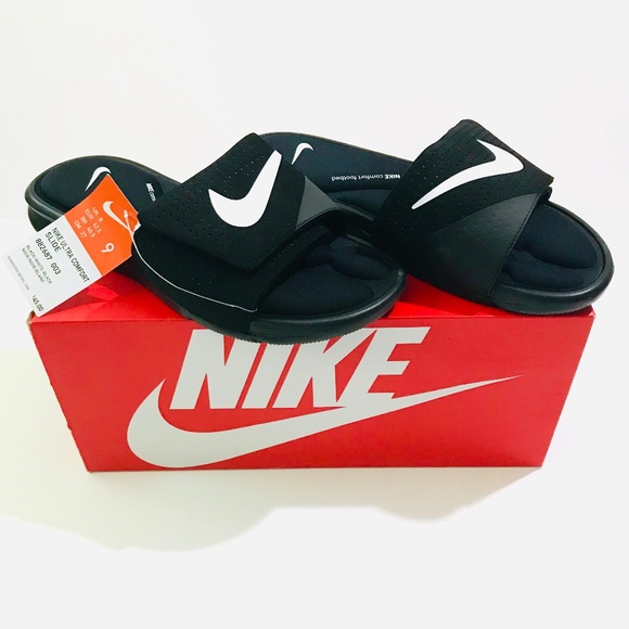 nike ultra comfort slides men